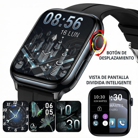 Smartwatch Inteligente Bluetooth – Salud, Estilo y Conectividad en tu Muñeca