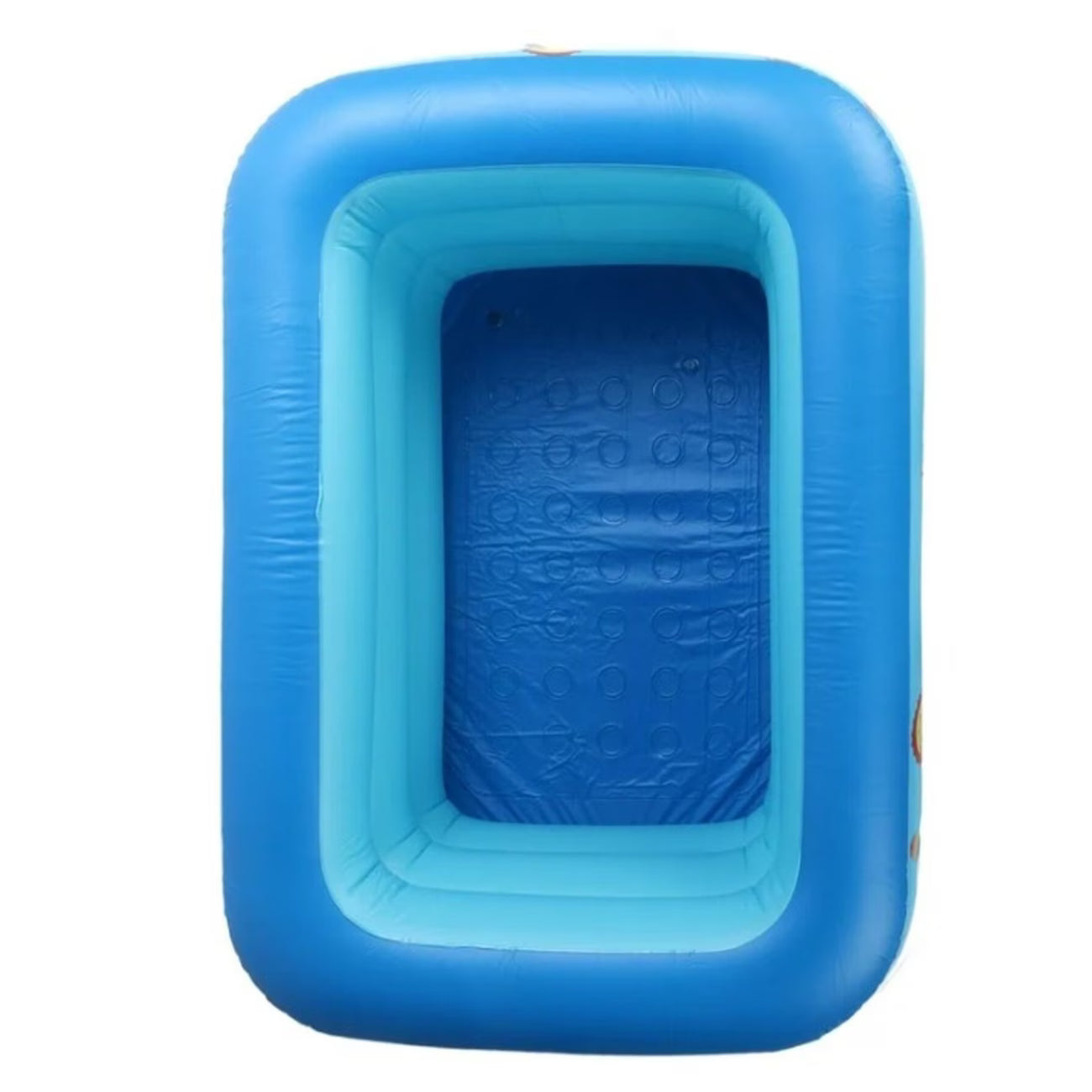 Piscina inflable para niños pequeños  mide 130 x 80 x 27 cms