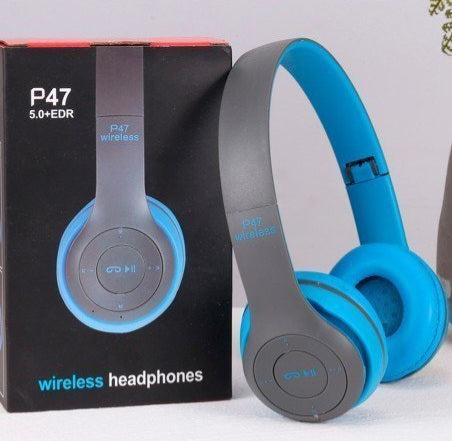 Audífonos Inalámbricos P47 - Bluetooth 5.0 + Manos Libres + Radio