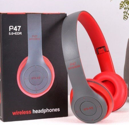 Audífonos Inalámbricos P47 - Bluetooth 5.0 + Manos Libres + Radio Color: Verde