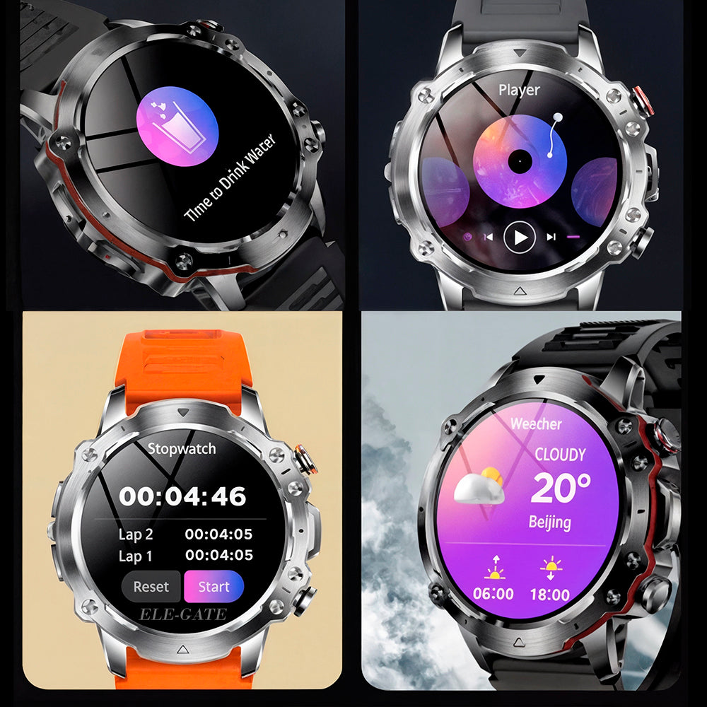 Reloj Deportivo a Prueba de Agua: Fitness, Salud y Estilo para tu Aventura