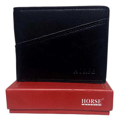 Cartera Hombre Mayoreo Horse Imperial Pack 12 Surtidas