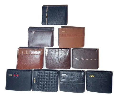 Cartera Hombre Mayoreo Horse Imperial Pack 12 Surtidas