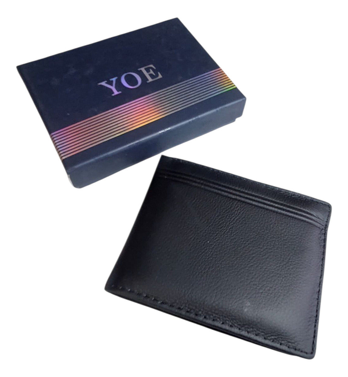Billetera Yoe Piel Lujo En  Genuina Piel Mod Verona Calidad