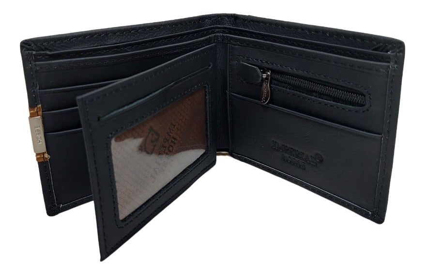 Billetera Fina En Piel Genuina Marca Horse Imperial