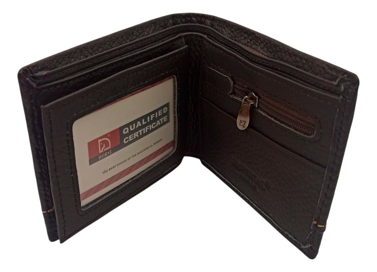 Billetera Cartera De Piel Para Hombre Horse Imperial 061-f51