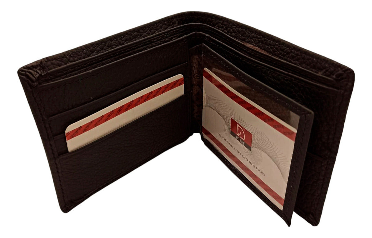 Cartera Para Caballero De Piel Genuina  Horse Imperial