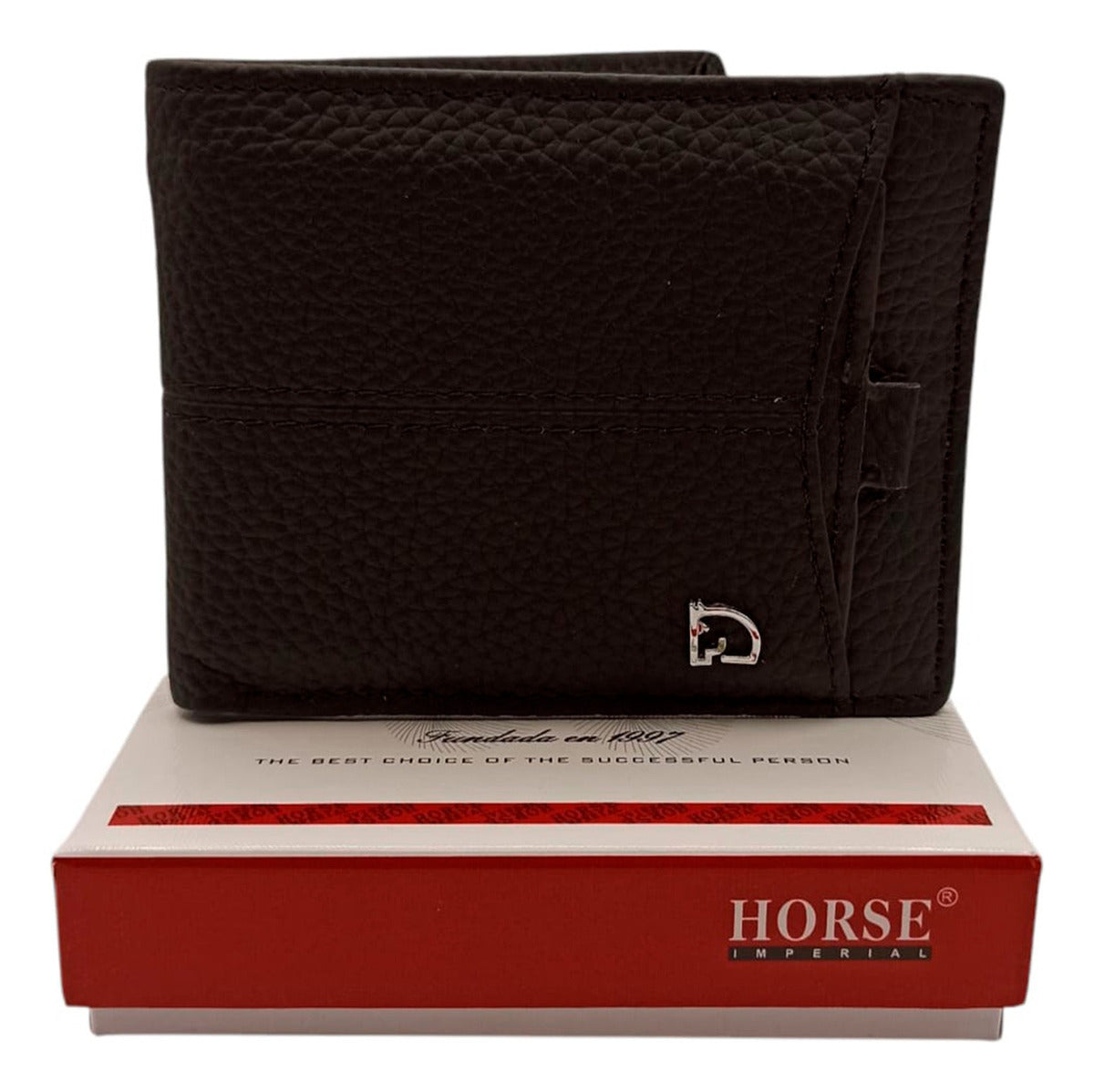 Cartera Para Caballero De Piel Genuina  Horse Imperial