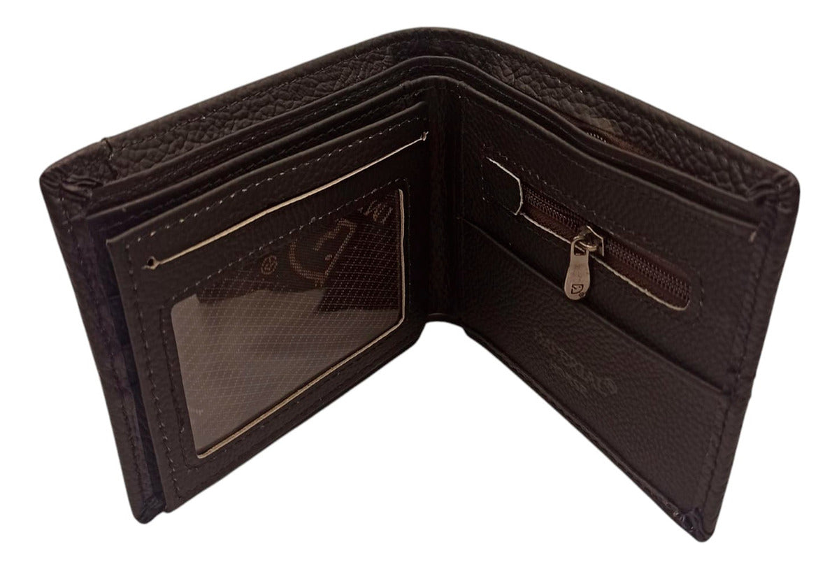 Cartera Tarjetero De Piel Para Hombre Horse Imperial