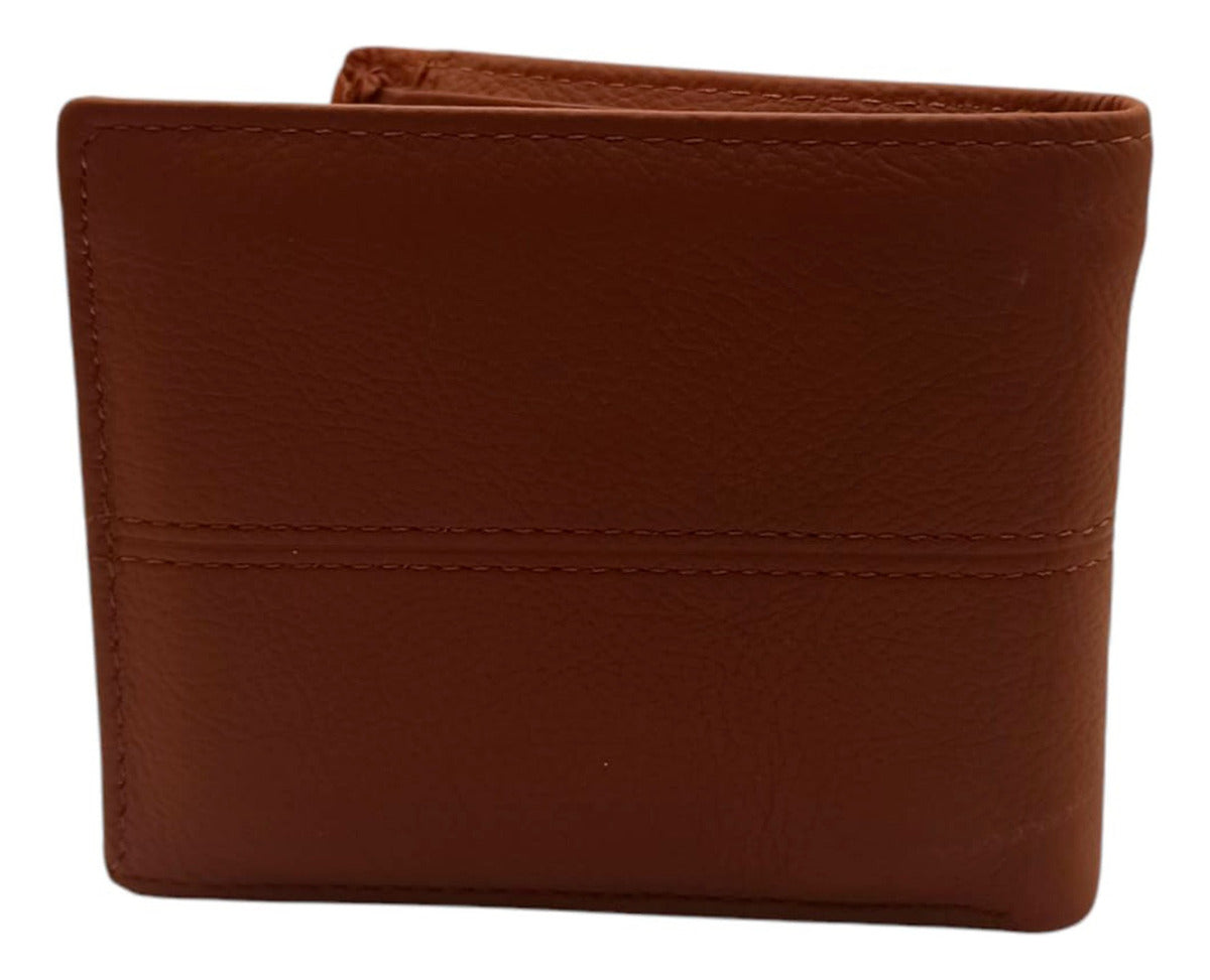 Cartera Tarjetero De Piel Para Hombre Horse Imperial