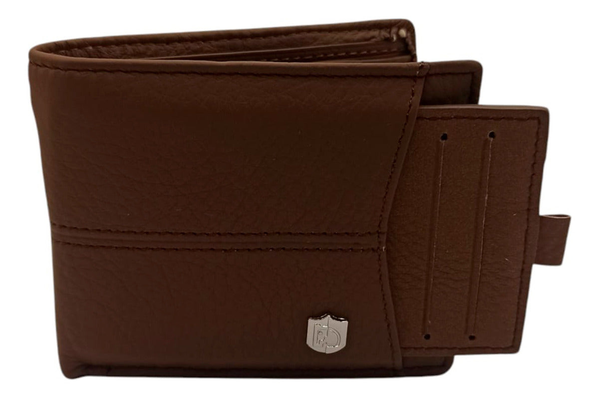 Cartera Tarjetero De Piel Para Hombre Horse Imperial