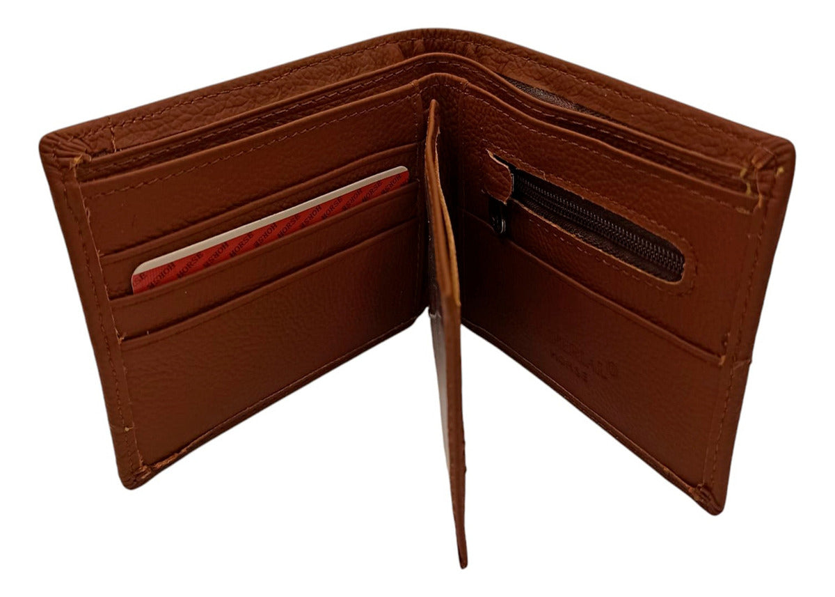 Cartera Para Caballero De Piel Genuina  Horse Imperial