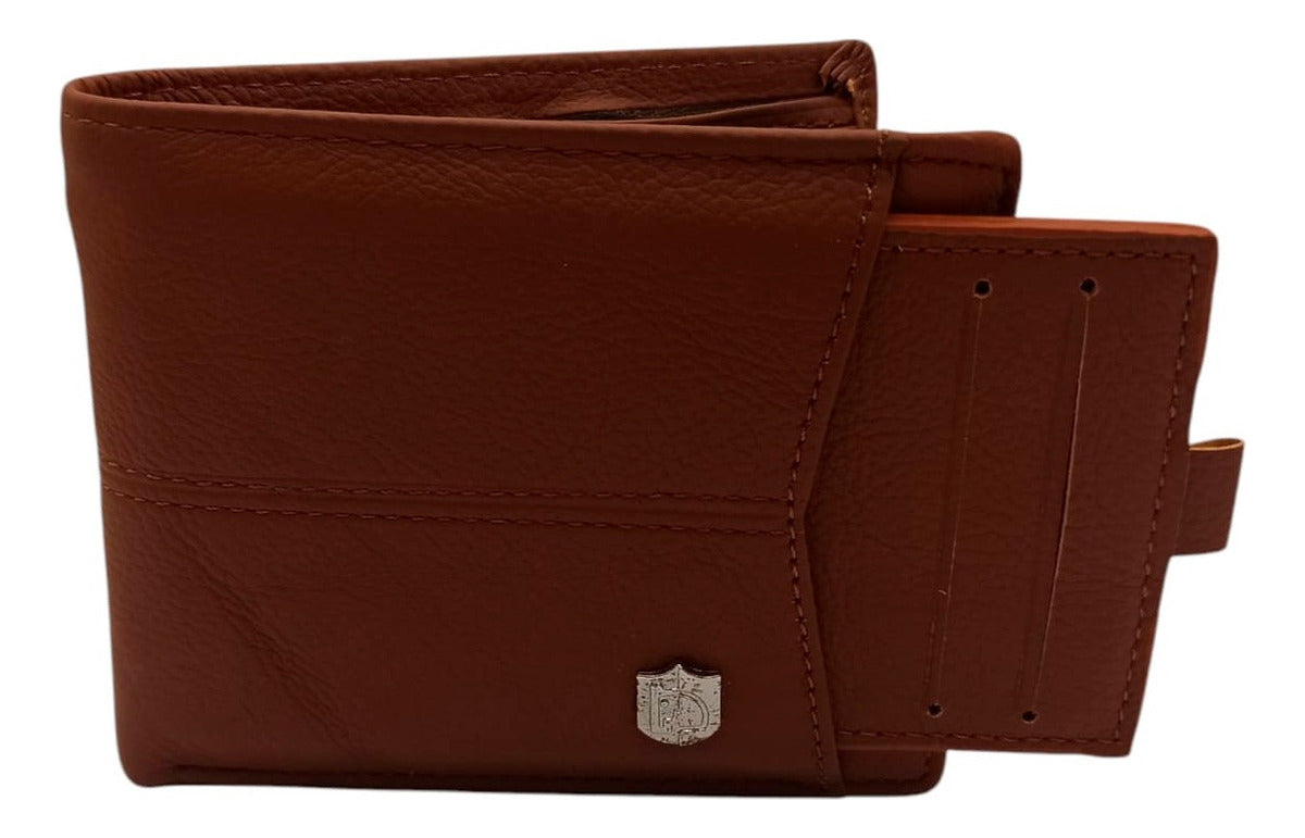 Cartera Tarjetero De Piel Para Hombre Horse Imperial
