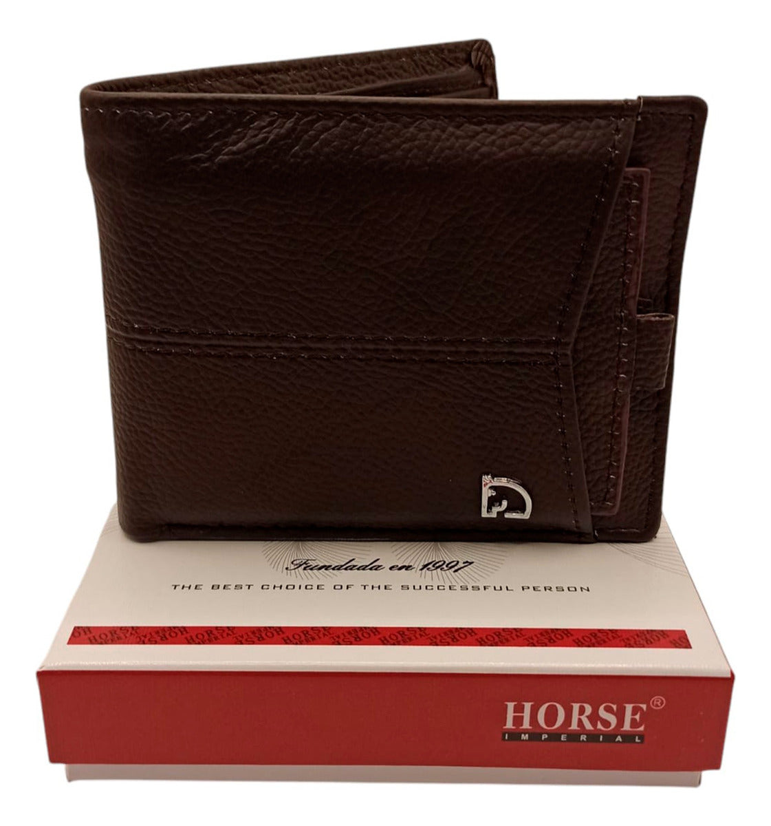 Cartera Para Caballero De Piel Genuina  Horse Imperial