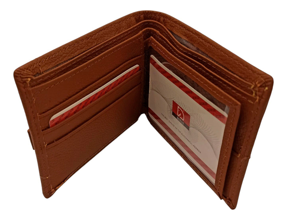 Cartera Para Caballero De Piel Genuina  Horse Imperial