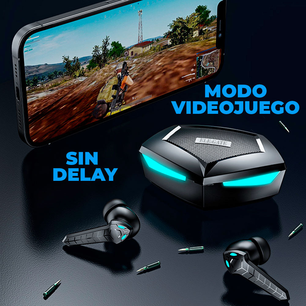 Audifonos Bluetooth 5.3 Con Modo Juego