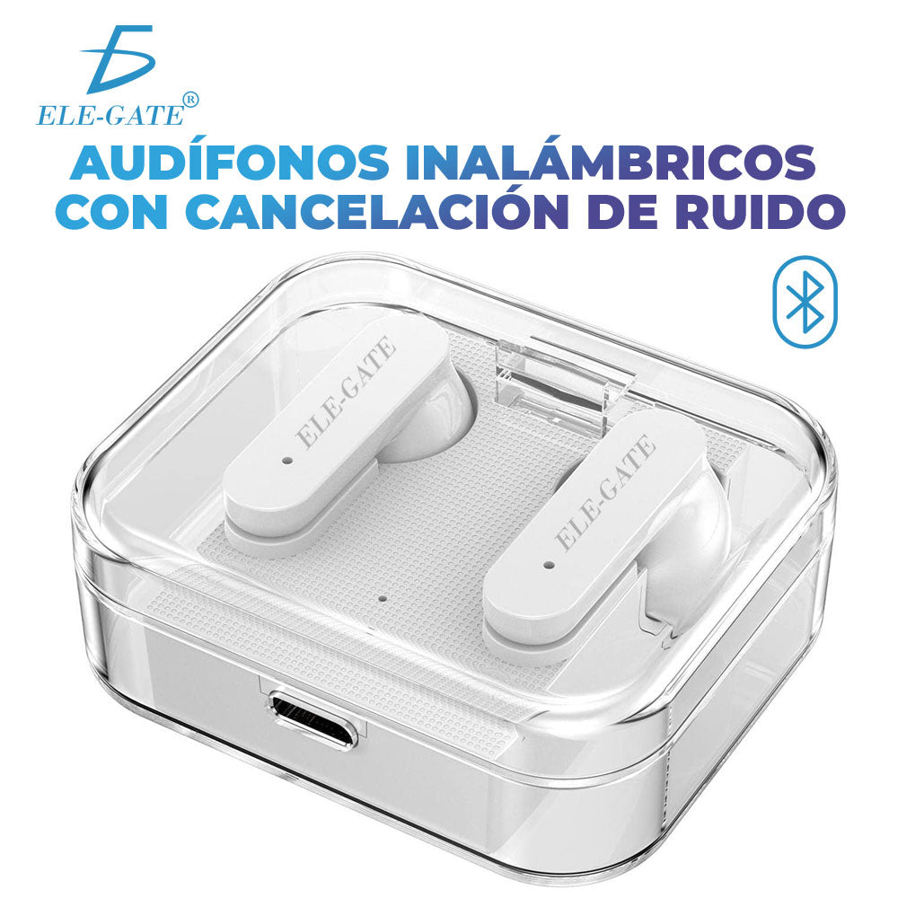 Audifonos Bluetooth Transpente Gran Compatibilidad