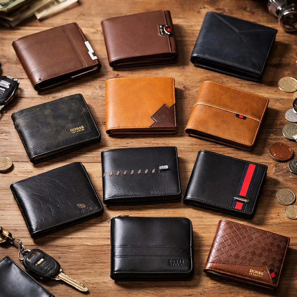 Cartera Hombre Mayoreo Horse Imperial Pack 12 Surtidas