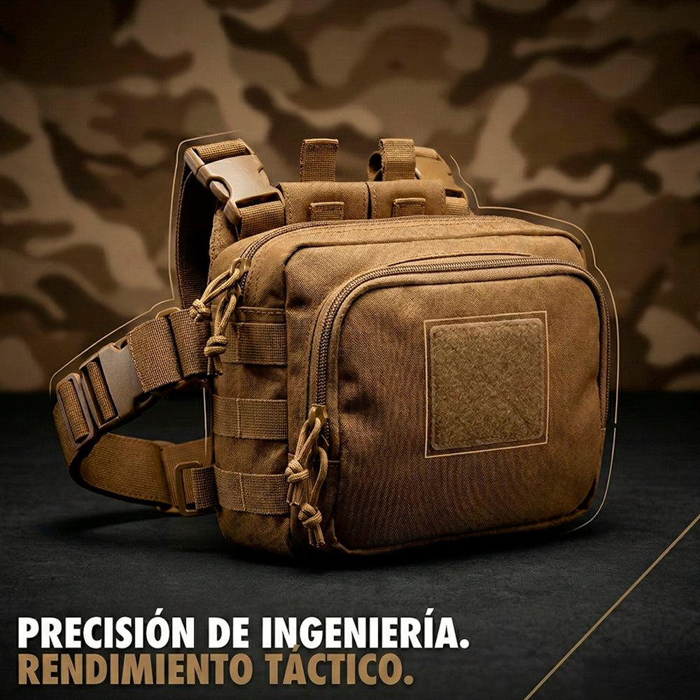 Mochila Táctica Bandolera Militar Impermeable Multibolsillos