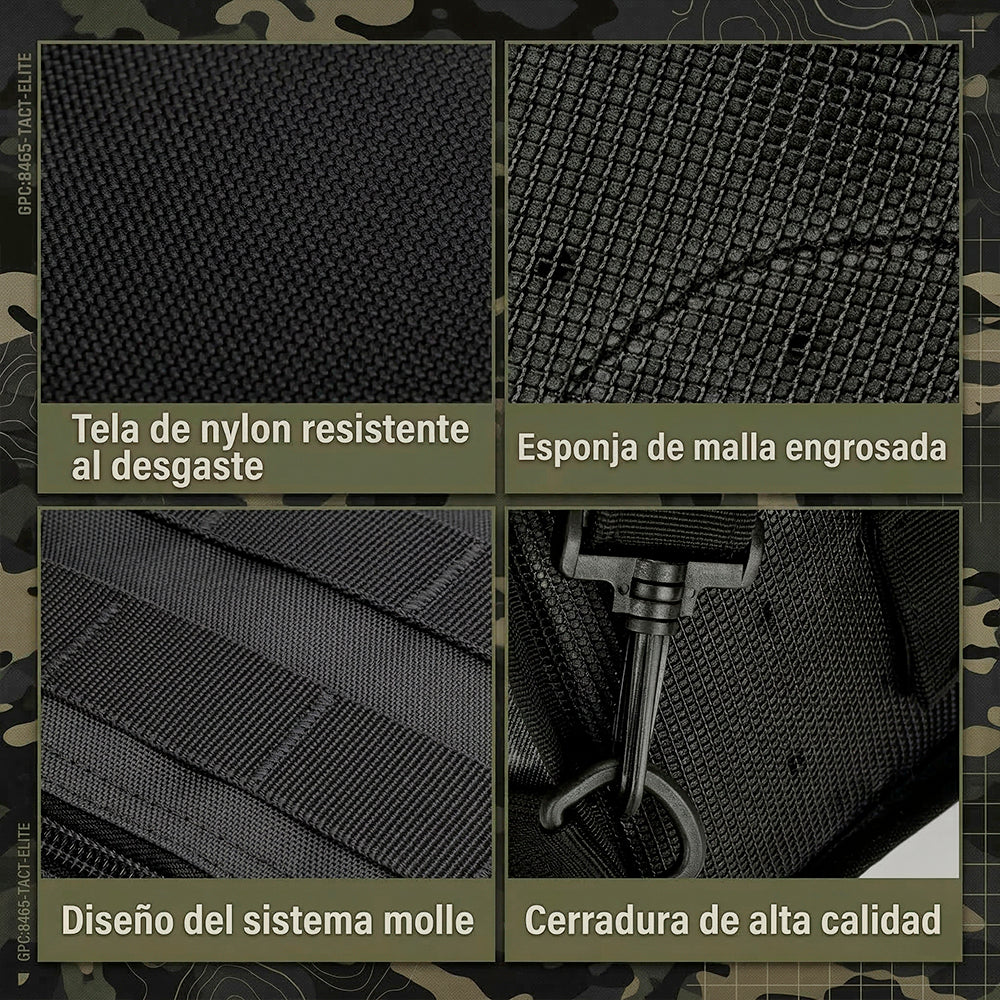 Mochila Táctica Militar con Sistema MOLLE Bandolera Impermeable de Nailon para Hombre