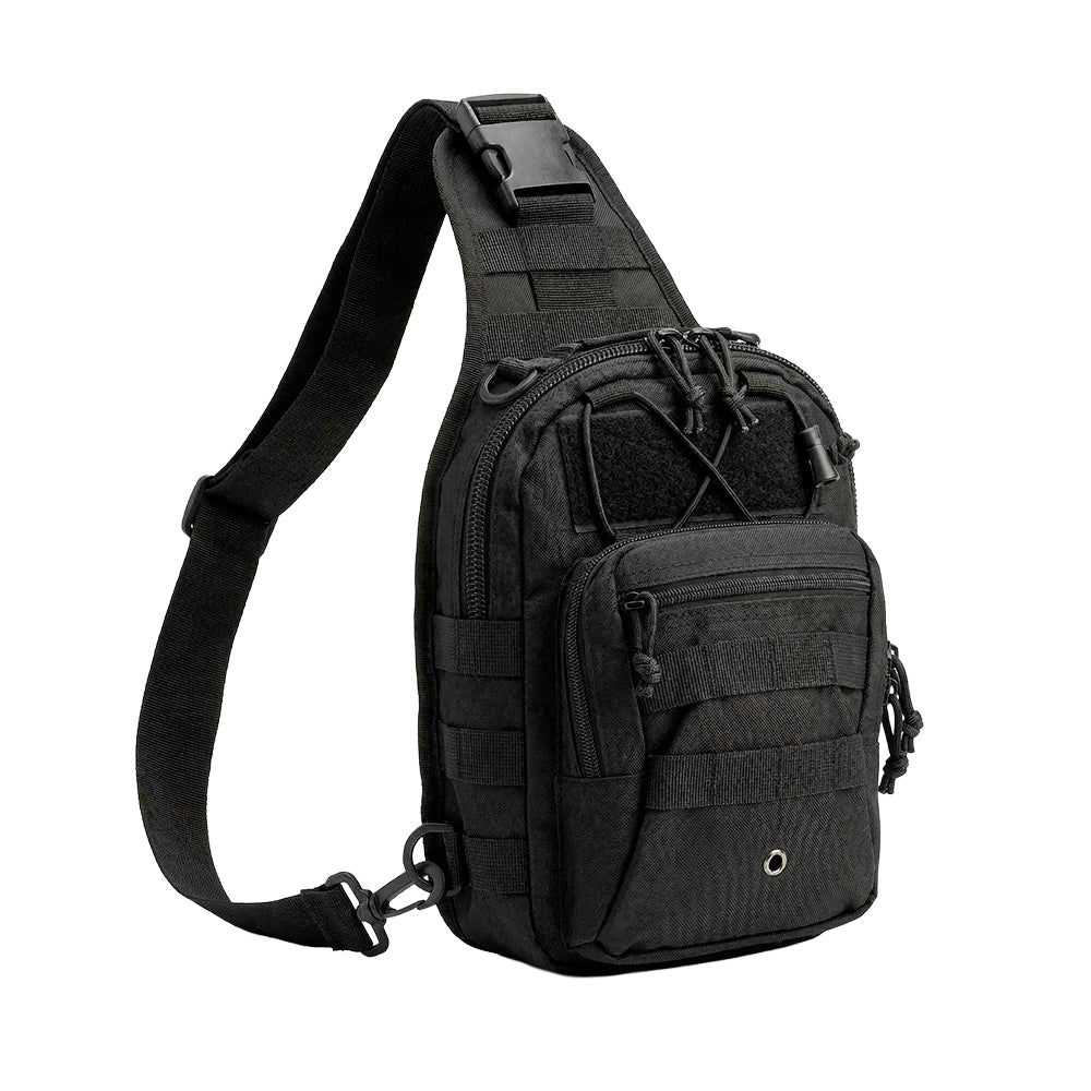 Mochila Táctica Militar con Sistema MOLLE Bandolera Impermeable de Nailon para Hombre