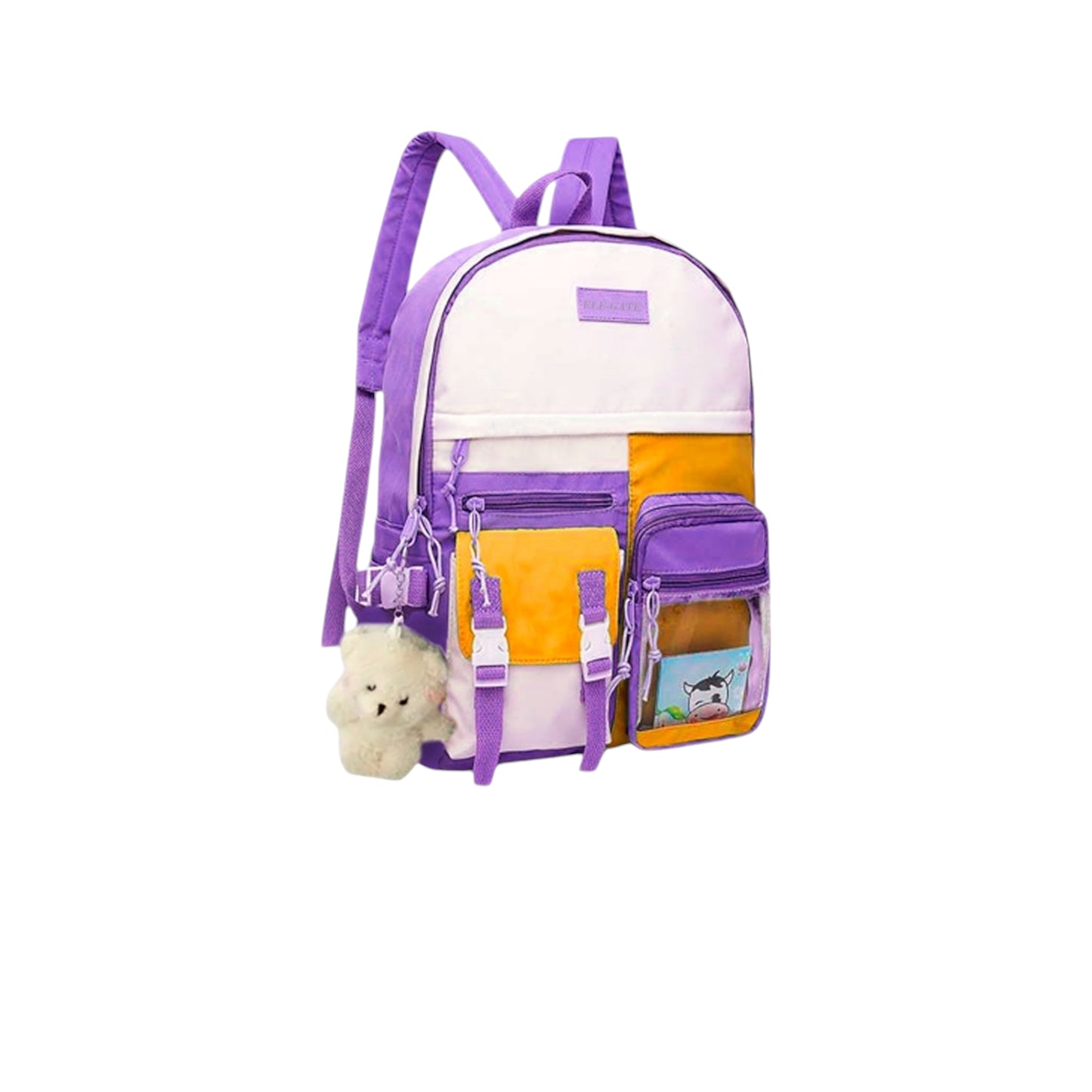 Set 4  Piezas bonito Diseño Casual Mochila económica cantidad de colores a escoger,