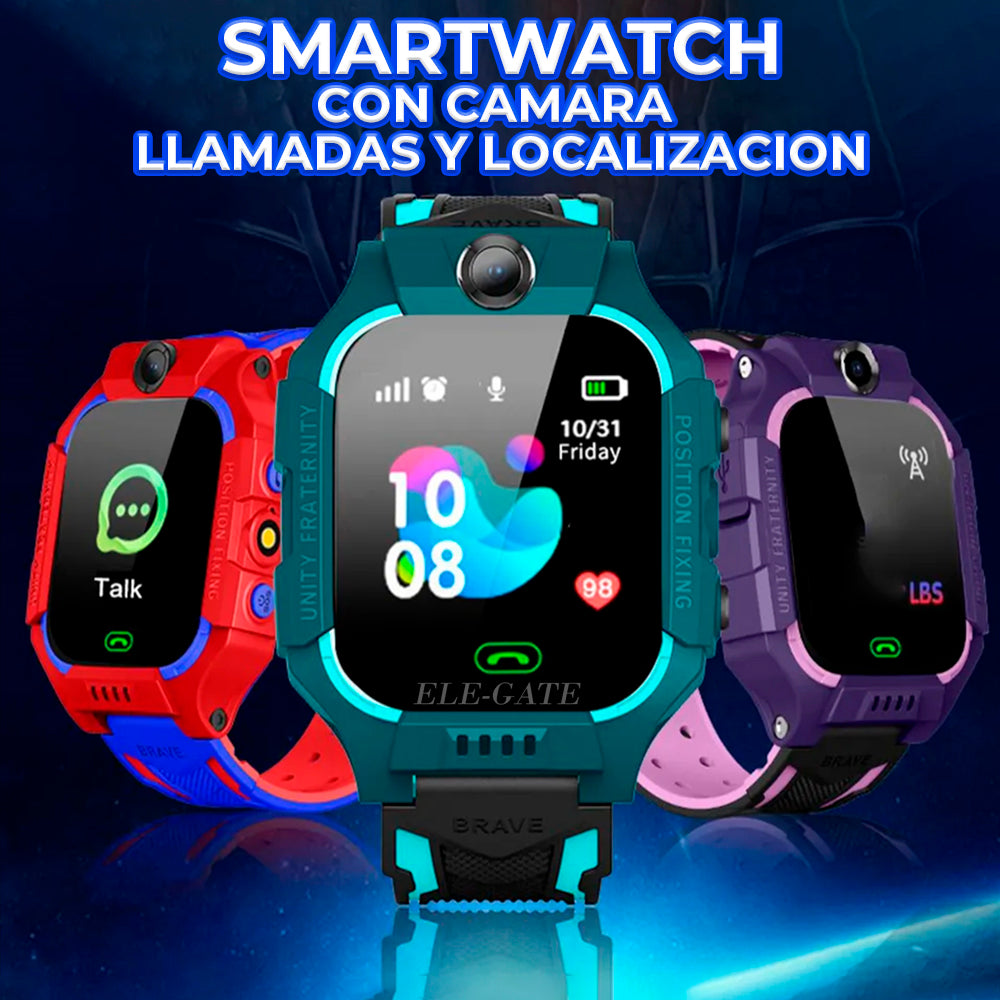 Reloj Inteligente Teléfono Smart Watch Niño Gps con SIM
