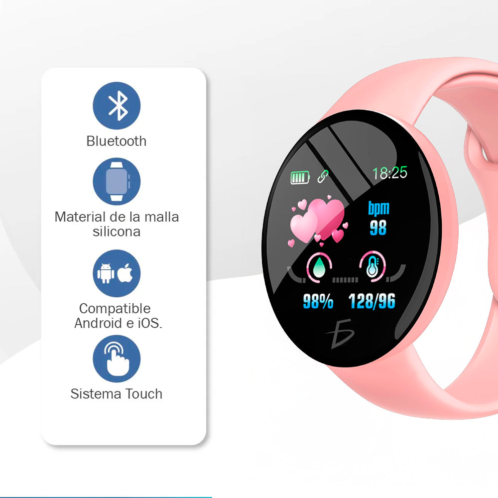 Smart Watch Bt4.0 Mujer Reloj Inteligente Mujer Deportive