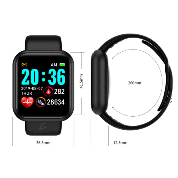 Smart Band D20 Pulsera Inteligente Sensor De Ritmo Cardíaco