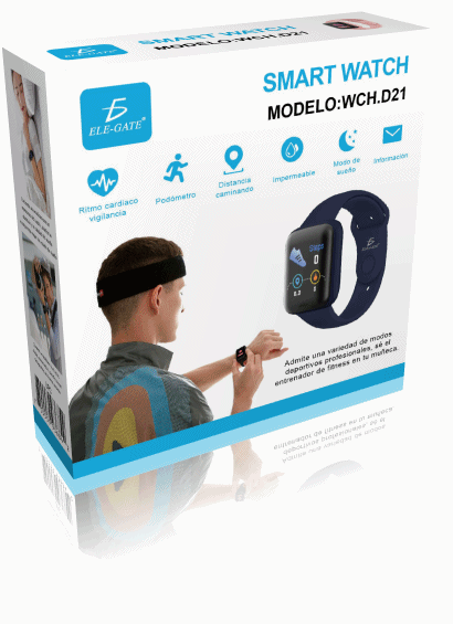 Smart Watch Reloj Inteligente Deportivo Bluetooth con Correa de Moda