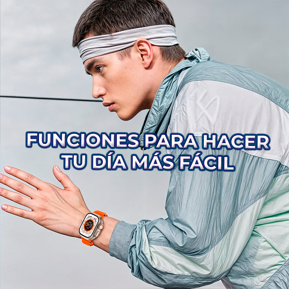 Smart Watch con 7 correas intercambiables Pantalla HD