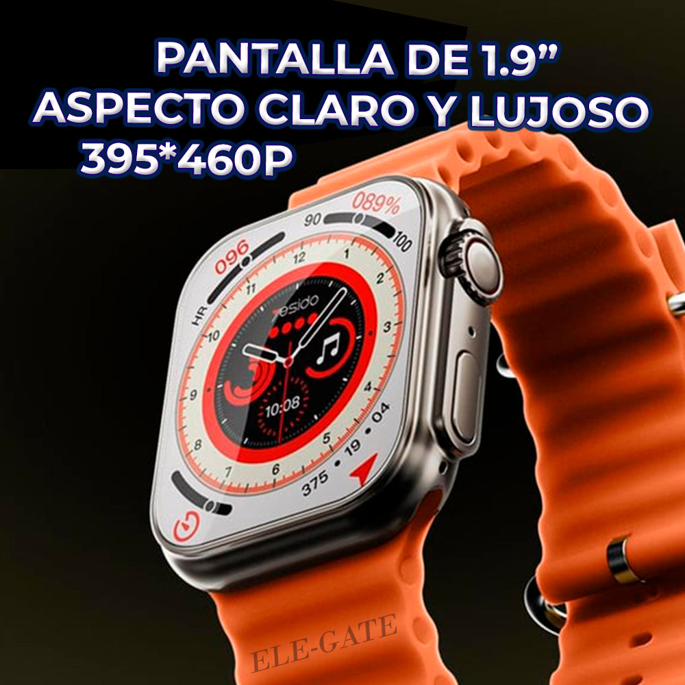 Smart Watch con 7 correas intercambiables Pantalla HD