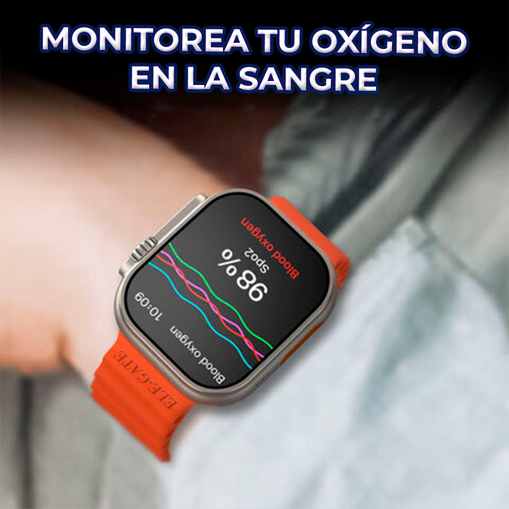 Smart Watch con 7 correas intercambiables Pantalla HD