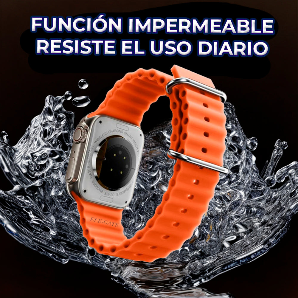 Smart Watch con 7 correas intercambiables Pantalla HD