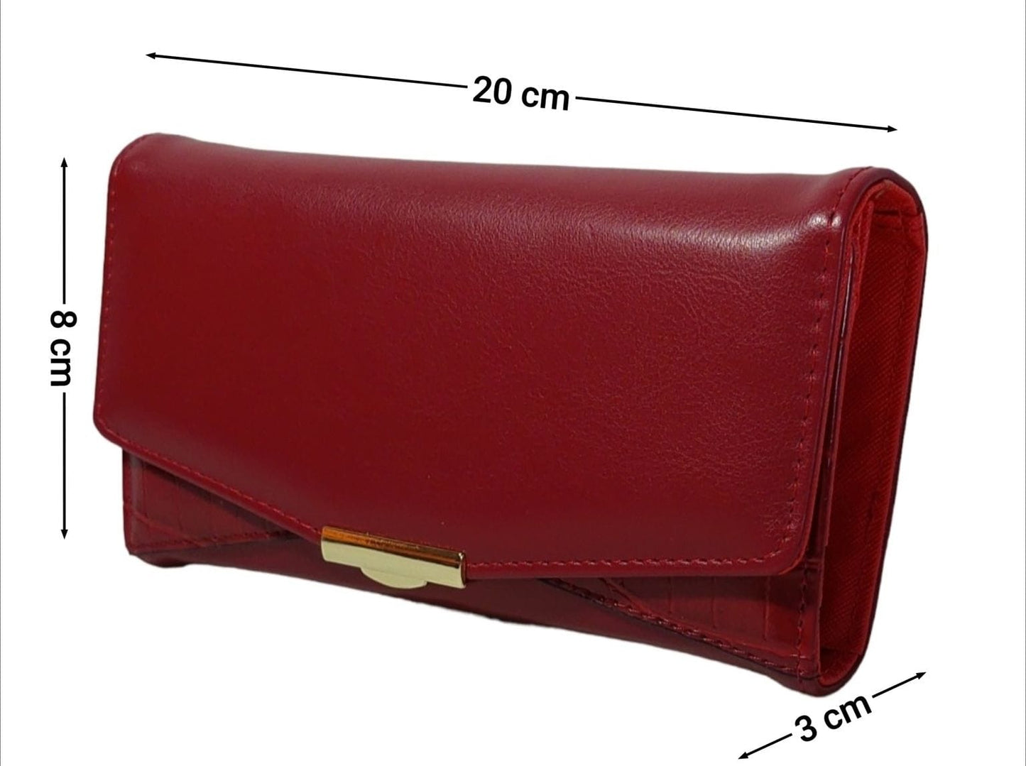 Cartera monedero para Dama de Piel Vegana Calidad Premium