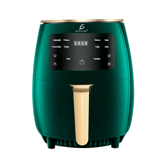 Freidora de aire multifunción para alimentos 4.5 L Color Verde