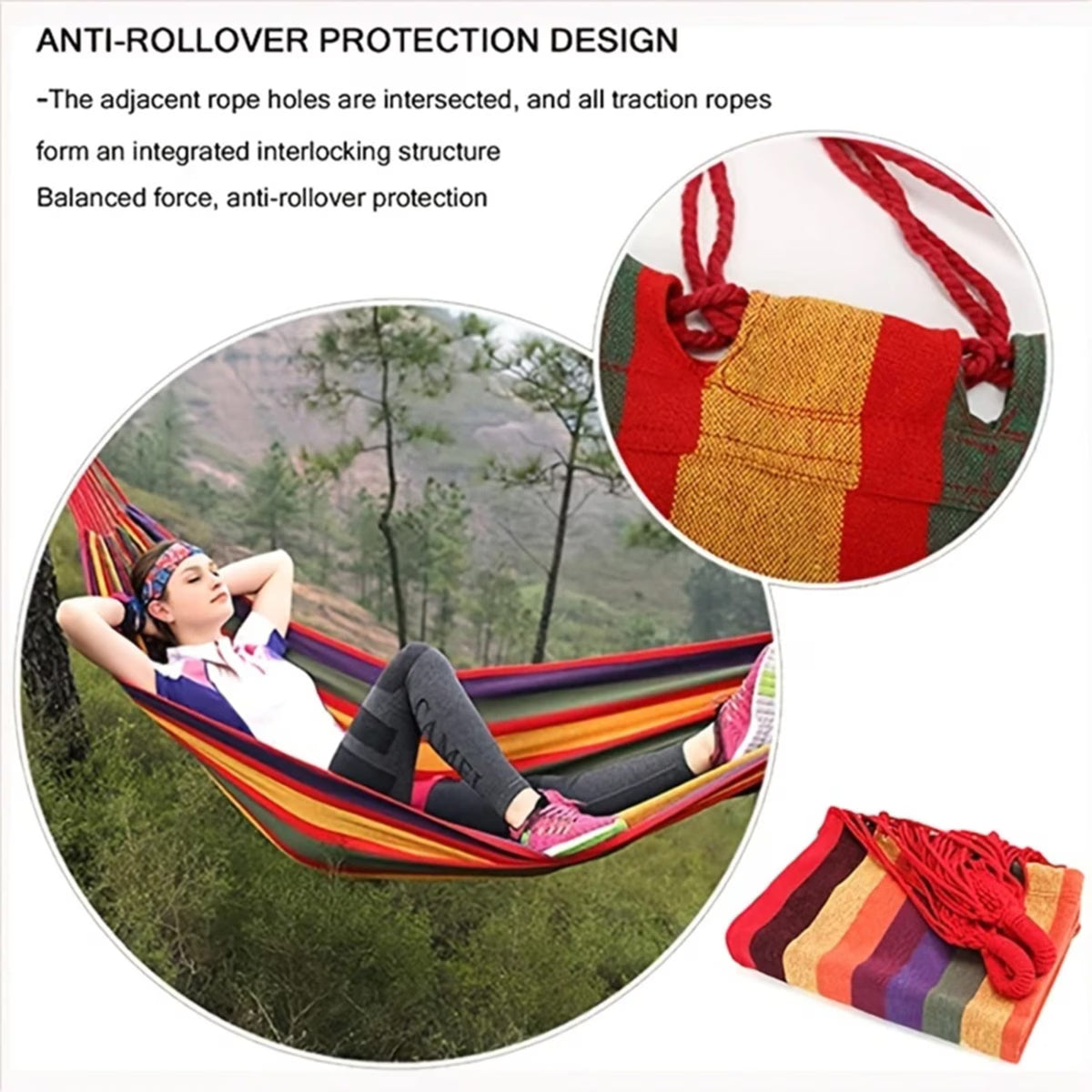 Hamaca en tino textil colores brillantes atesania mexicana