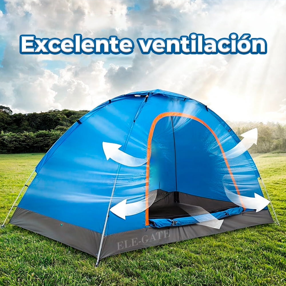 Casa de Campaña para 2 Personas Super Ligera