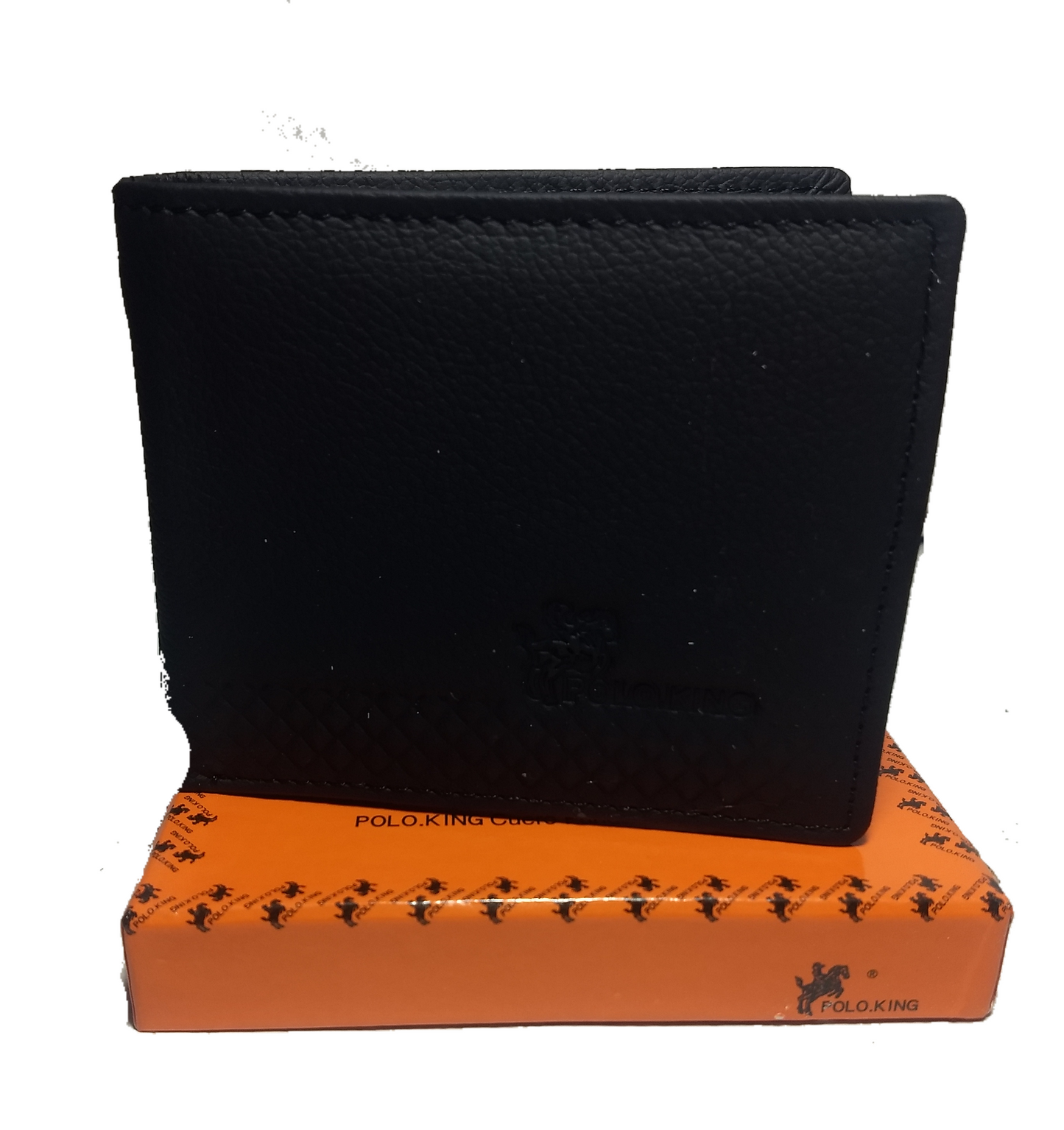 Billetera en piel Marca Polo King Paquete con 12 piezas