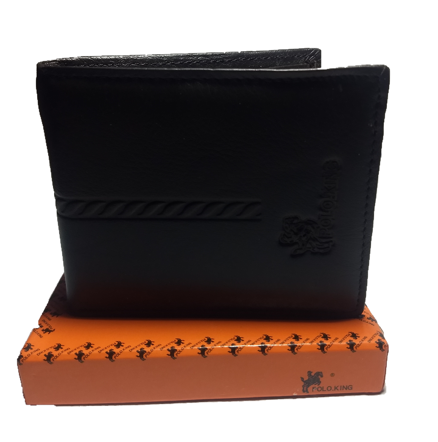 Billetera en piel Marca Polo King Paquete con 12 piezas