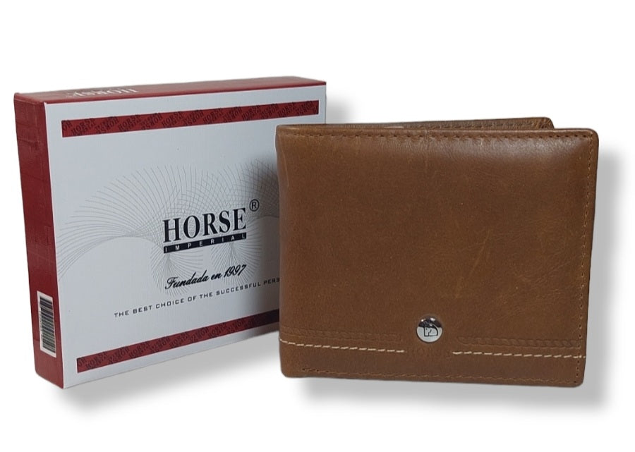 Cartera caballero en piel Marca Horse Imperial