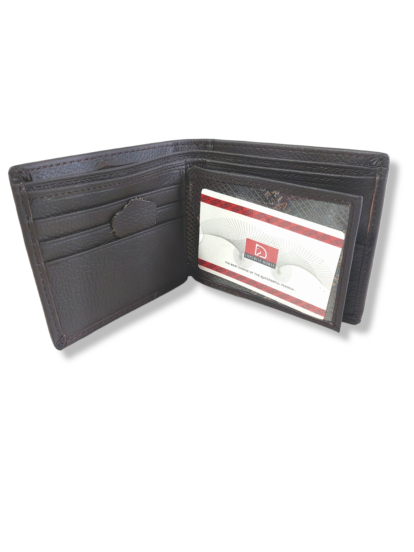 Billetera de Piel Genuina Horse Imperial