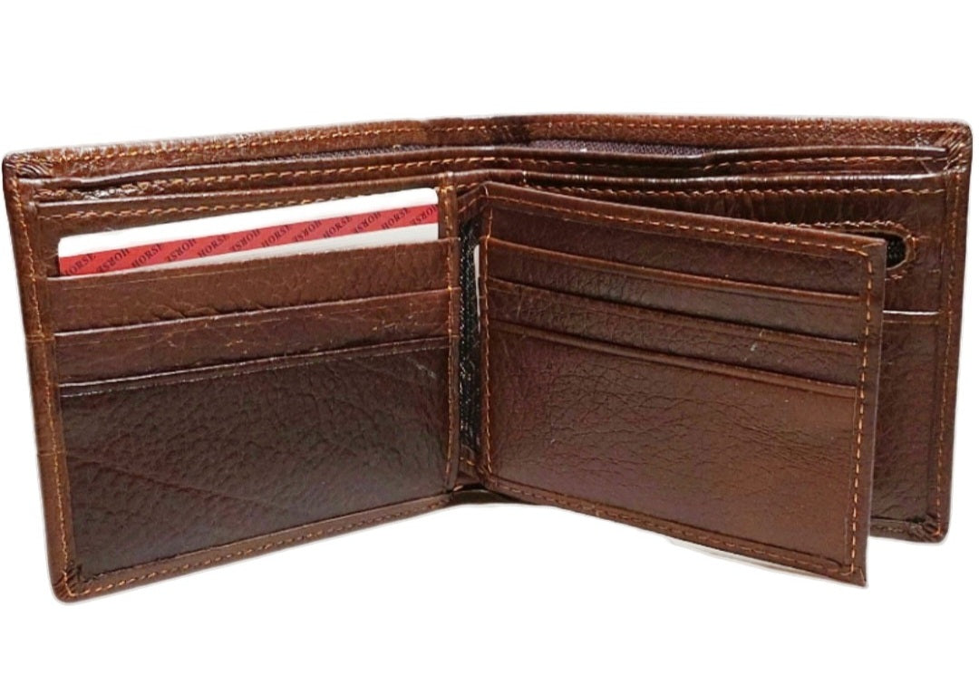 Billetera para caballero en Piel genuina Marca Horse Imperial.