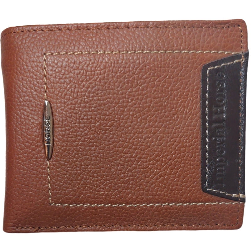 Billetera para caballero en Piel genuina Marca Horse Imperial.