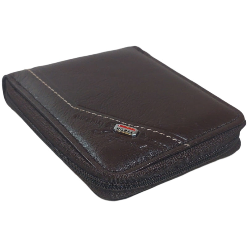Billetera para caballero genuina piel Marca Horse Imperial